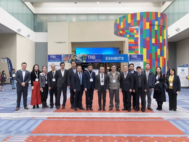 我院一行人在TRB年会 我院一行人在TRB年会